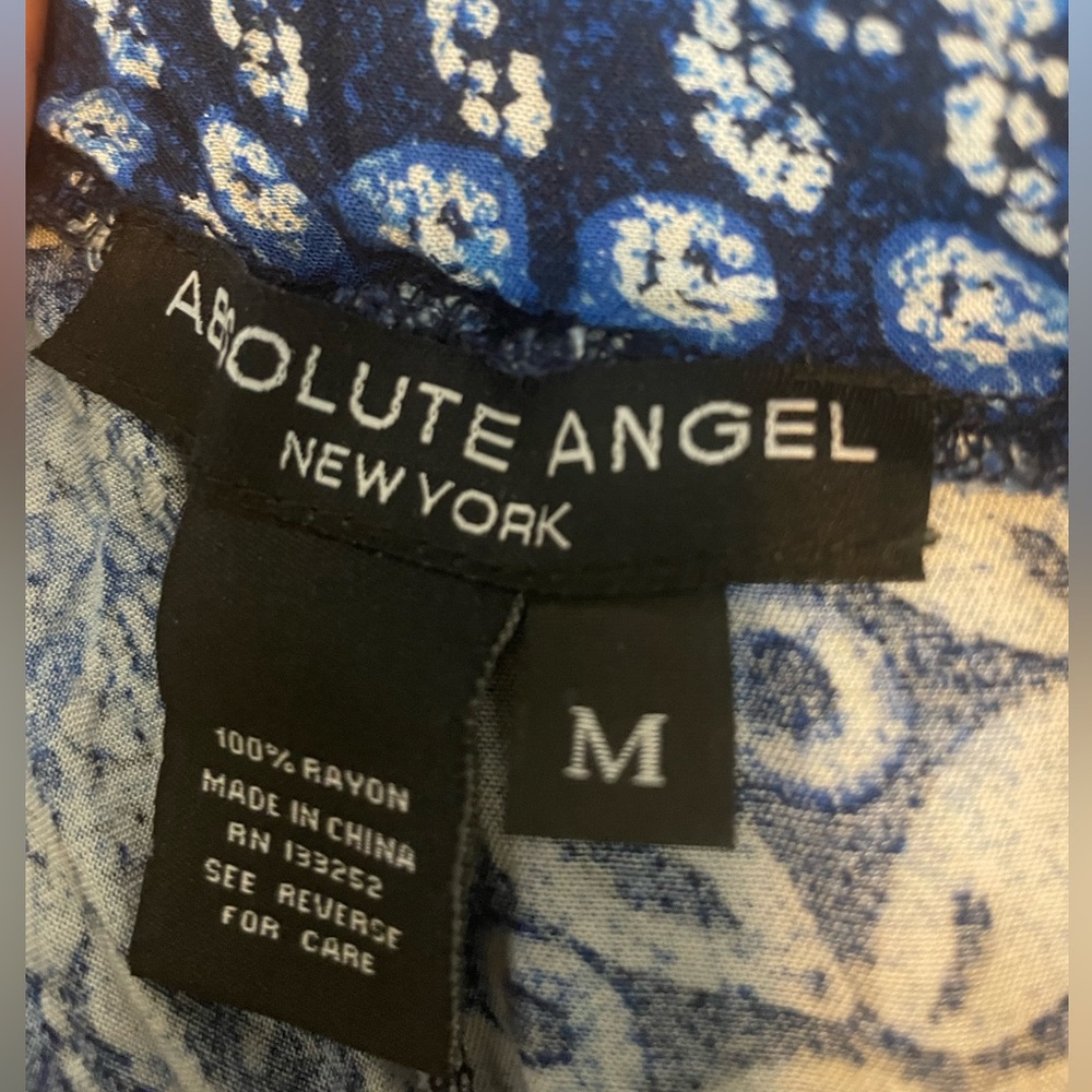Blue Flowy Shorts - Picture 4 of 4